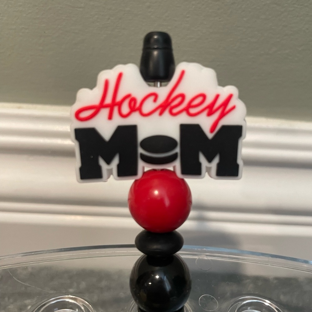 Hockey Mom Homemade Beadable Pen - Picture 2 of 2